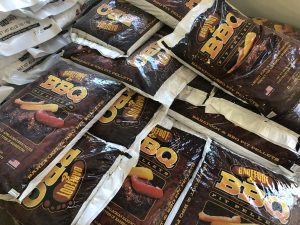 Bags of Barefoot BBQ Pit Pellets